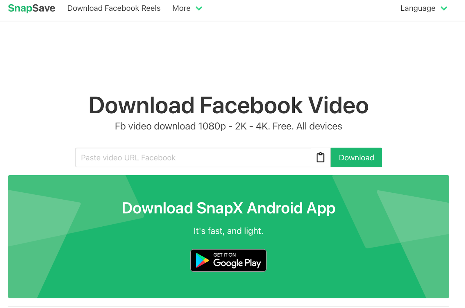Snapsave: The Ultimate Tool for Saving Facebook Videos